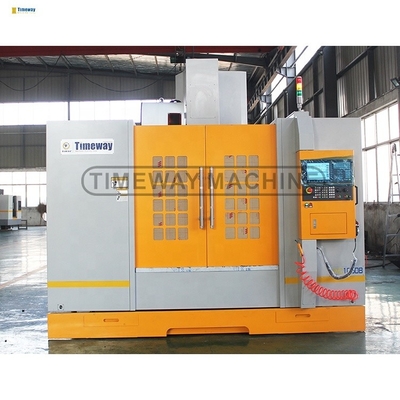 Centro de mecanizado vertical CNC con controlador FANUC ±0,008 Precisión de posicionamiento mm