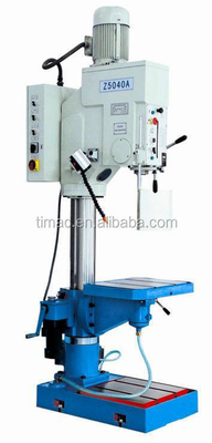 Capacidad de perforación máxima 50 mm Máquina de perforación con pilar de brazo radial para aplicaciones metálicas