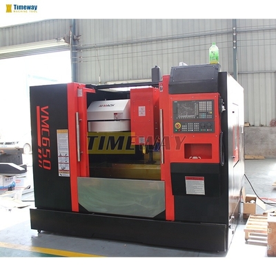Máquina de fresado Centro de mecanizado vertical CNC con repetibilidad X/Y/Z de ±0,008 mm