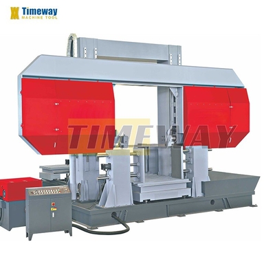 Capacidad de corte de 550 mm Máquina semiautomática de aserrar bandas metálicas con velocidad de hoja de 60 m/min