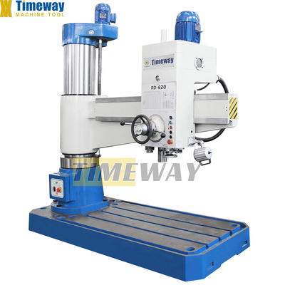 5.5kw Máquina de perforación radial de motor principal RD-620 con 63 mm Max. Capacidad de perforación