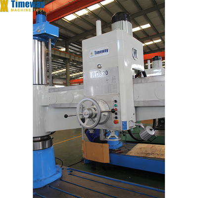 5.5kw Máquina de perforación radial de motor principal RD-620 con 63 mm Max. Capacidad de perforación