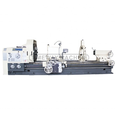 Mecanizado con el torno horizontal de trabajo pesado AL-1000B Max. longitud de la pieza de trabajo 12000mm
