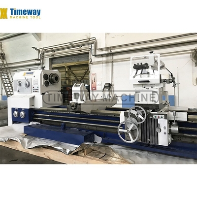Máquina de tornos horizontales de tipo grande de trabajo pesado con poste de herramientas de 8 estaciones Al-1250C