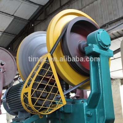 Forja manual de doble disco de 200 mm de deslizamiento de tracto de fricción de tornillo de prensa a 101 * 114 * 2655 mm