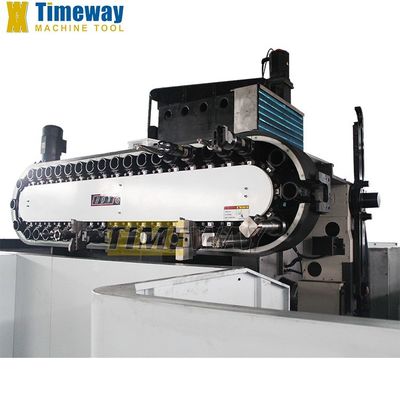 15 T Peso HMC800 Máquina de fresado CNC de 3 ejes para el mecanizado de metales Diseño horizontal