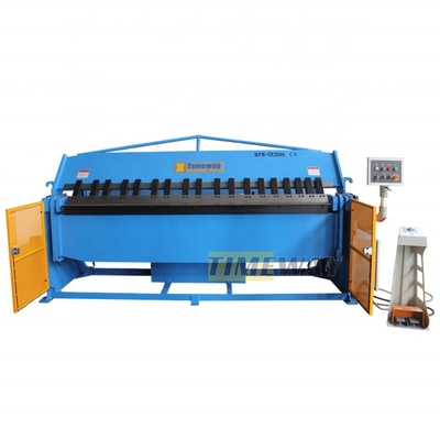 Acero carbono HFM-3x2500 Máquina de plegado hidráulico Peso 2750KG para el procesamiento de metales