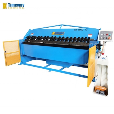 Acero carbono HFM-3x2500 Máquina de plegado hidráulico Peso 2750KG para el procesamiento de metales
