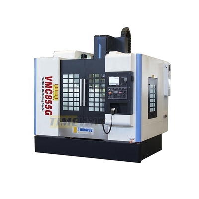 Centro de mecanizado vertical de alta precisión Máquina de fresado CNC 550 mm Viaje vertical
