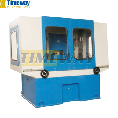 Máquina de trituración con doble cabeza de molienda de control semiautomático para piezas de trabajo pesadas
