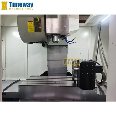 Máquina de fresado CNC de metal de primera categoría con 600 mm de recorrido de la mesa y 8000 rpm de velocidad del eje