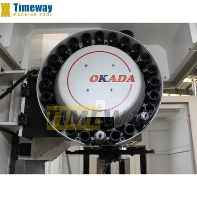 Timeway VMC850 Centro de mecanizado vertical CNC Sistema de control FANUC Máquina de fresado de metales
