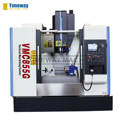 Nivel de seguridad alto VMC855G Centro de mecanizado de fresado vertical CNC para corte de metales