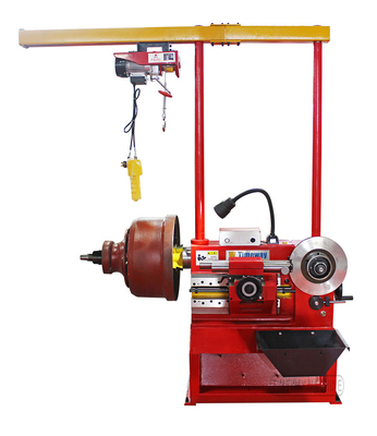 470KG Torno de tambor de freno T8465 / Máquina de corte de disco / Torno de freno de automóvil con competitivo