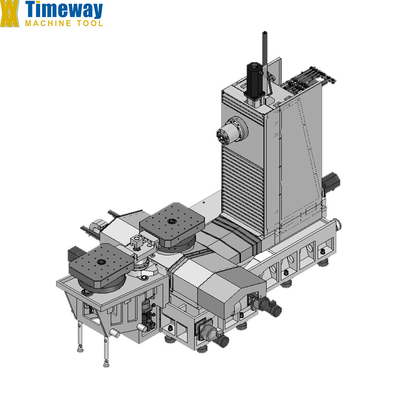 ExchangeTable HMC630 APC CNC Centro de mecanizado horizontal para sus necesidades de mecanizado