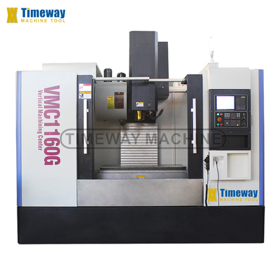 Máquina de fresado CNC vertical VMC1160G con precisión de posicionamiento de alta precisión ± 0,003 mm