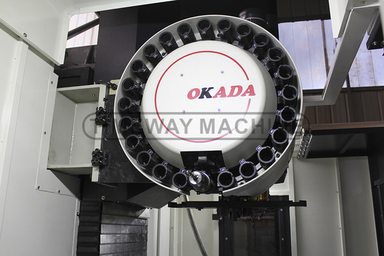 Máquina de fresado CNC vertical VMC1160G con precisión de posicionamiento de alta precisión ± 0,003 mm