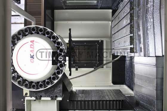 Máquina de fresado CNC vertical VMC1160G con precisión de posicionamiento de alta precisión ± 0,003 mm