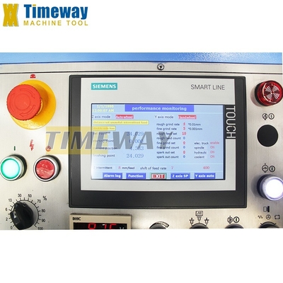 Máquinas de rectificación automática de superficie de tipo móvil de columna NC con desplazamiento de mesa de 800 mm