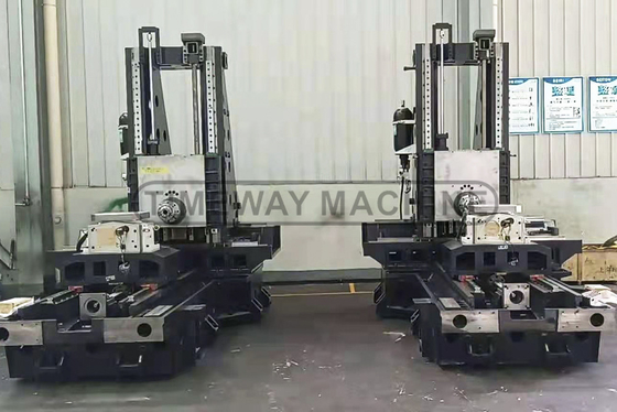 12T Peso Centro de mecanizado horizontal CNC de tres ejes HMC630 para el mecanizado de metales