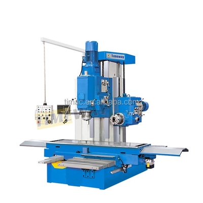 7Potencia del motor de husillo de 5 kW Máquina de perforación horizontal de alta precisión con pantalla digital