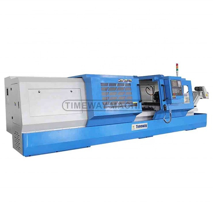 800 mm de ancho de la cama cama plana máquina de torno CNC con funciones completas y Max. 520 mm swing