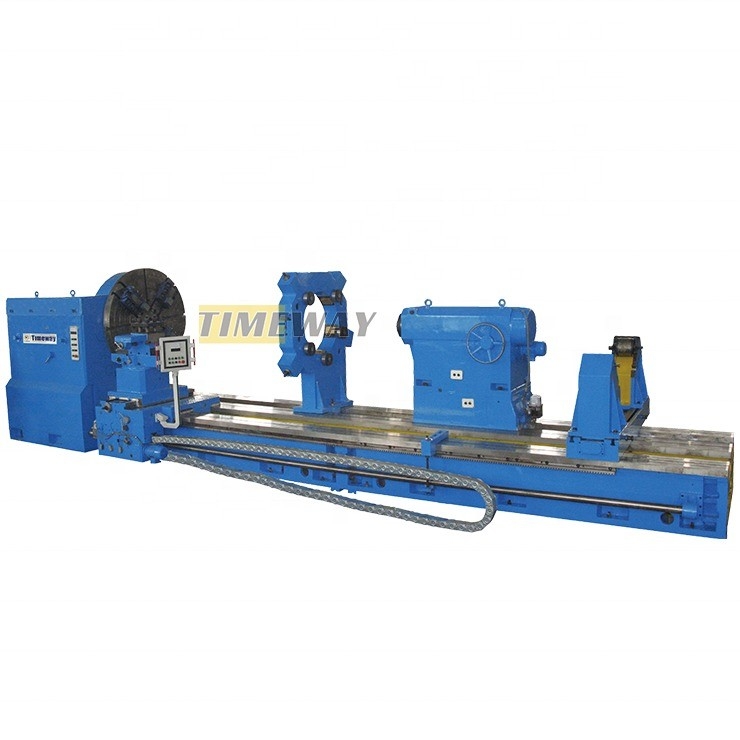 Potencia del motor de husillo de 75kW Máquina de torno horizontal de trabajo pesado con capacidad de gran tamaño
