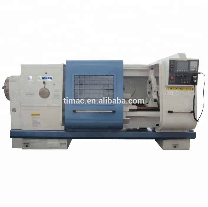 QK-190A País del aceite CNC Torno de trabajo pesado Capacidad de mecanizado y peso de la pieza de trabajo de 1500 kg