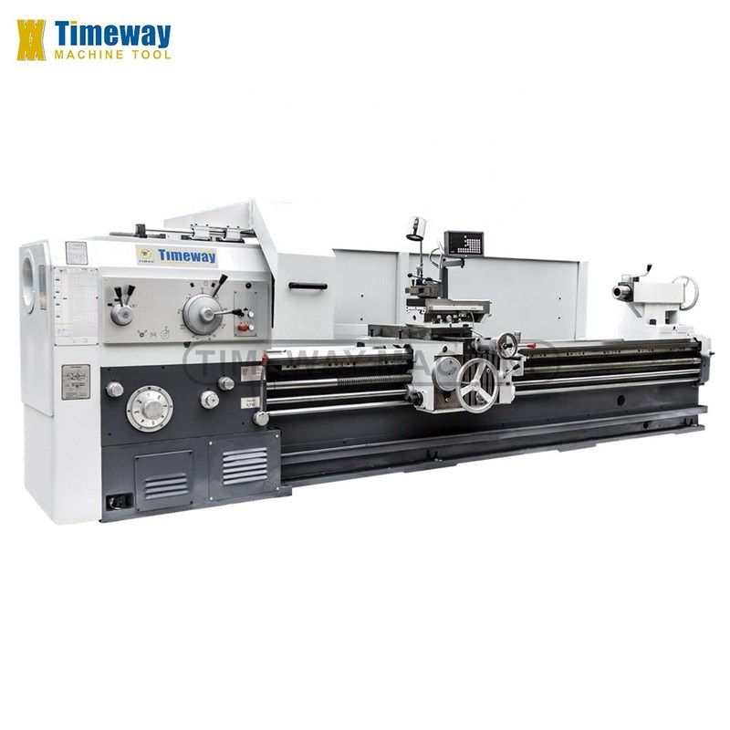 Capacidad de carga de las tiendas de materiales de construcción 3000 kg Máquina de torno horizontal de trabajo pesado