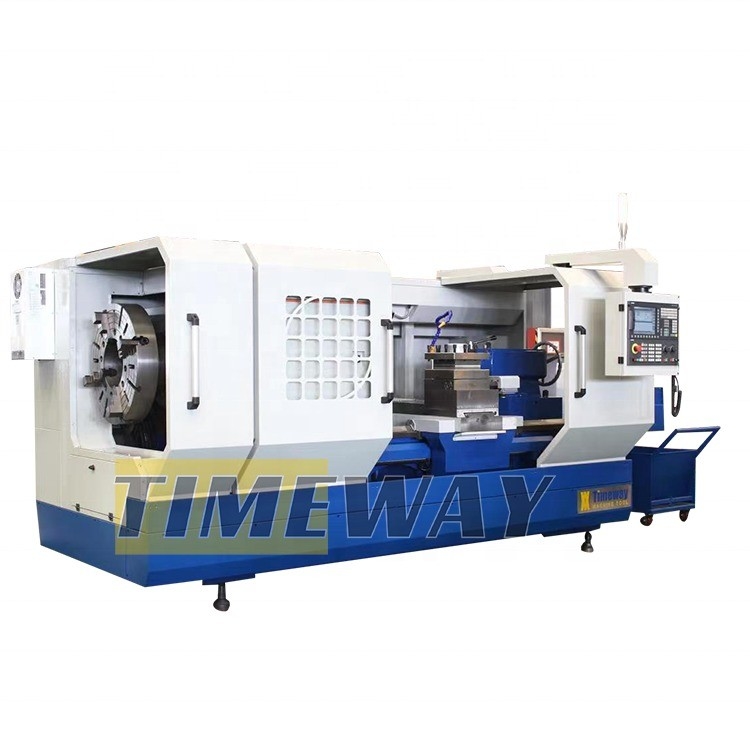 600mm ancho de la cama 255mm 280mm broca de husillo CNC tubo de roscado herramienta de torno para el país del petróleo