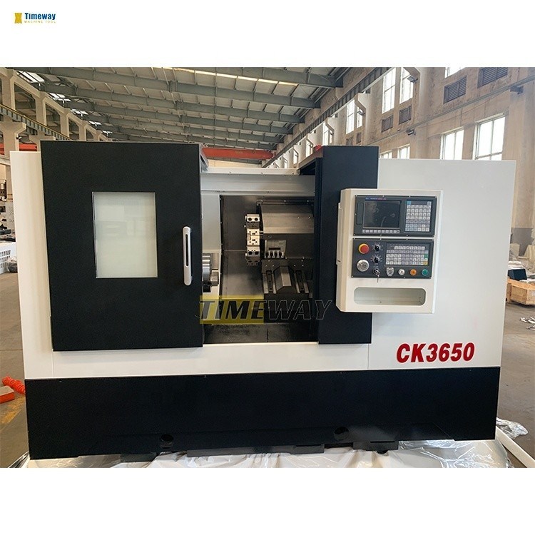 460 mm giroscópio de un solo husillo CNC Torno CK-3650 de alta precisión y para producción