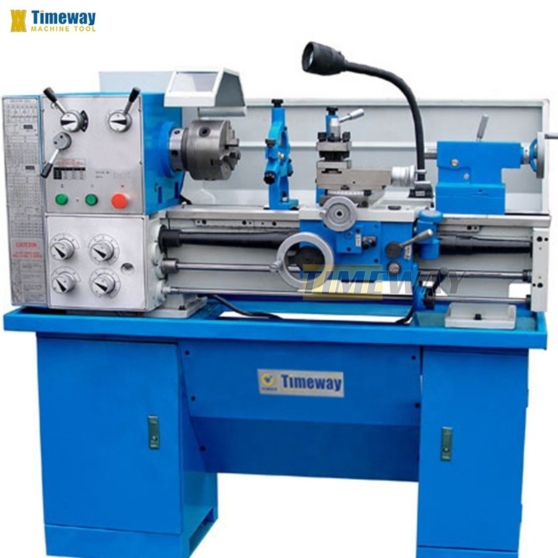 Capacidad de procesamiento ligero Torno manual de precisión para torneado multifuncional 1,5 kW