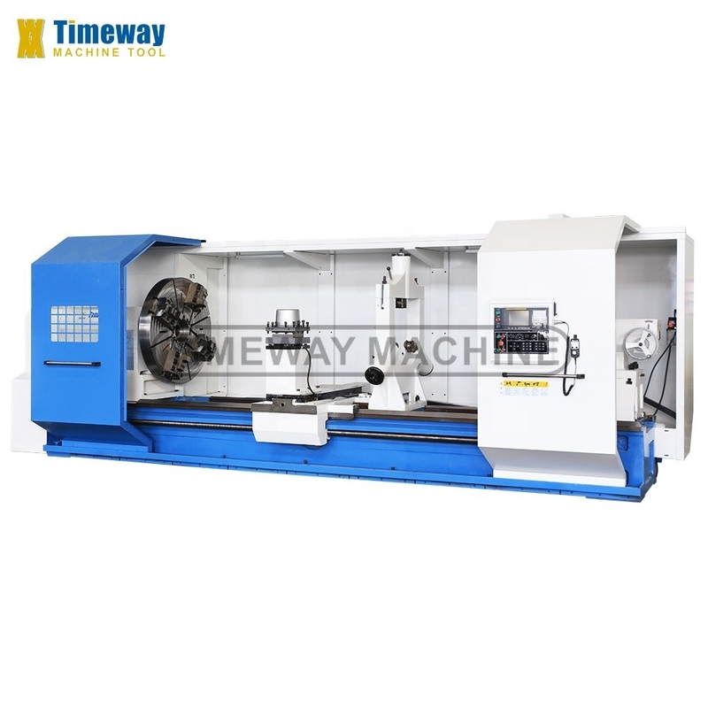 V4 Post de herramientas CNC Torno horizontal de trabajo pesado 13500KG para mecanizado de alta precisión