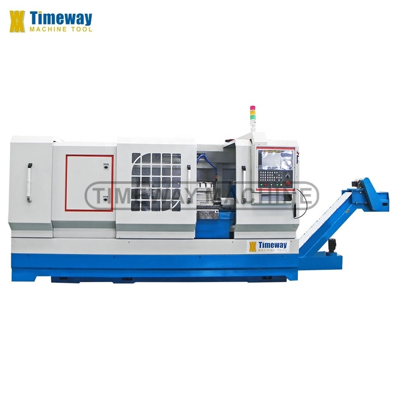 4-Estación de herramienta de post QK-300F CNC Oil Country Torno Perfecto para el giro de hilos de tubería
