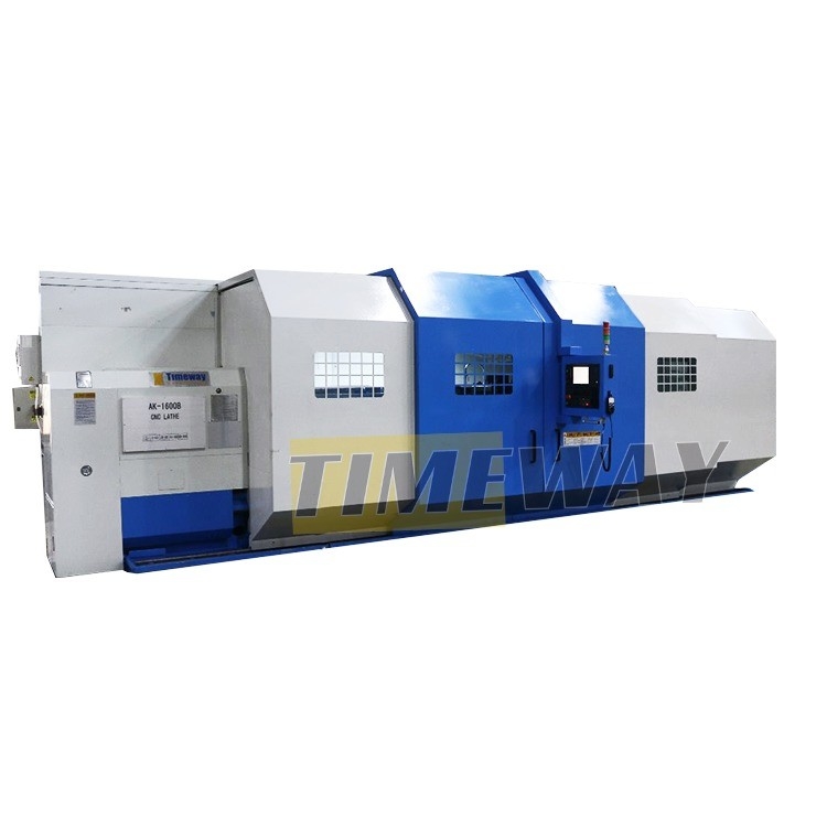 Máquina de torno horizontal CNC de gran tamaño ideal para trabajos pesados y de precisión
