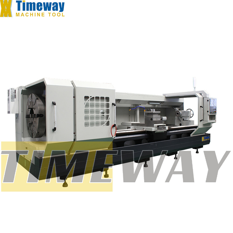 345 mm de ancho QK-255F CNC Oil Country Torno para girar hilos de tubería en campos de petróleo