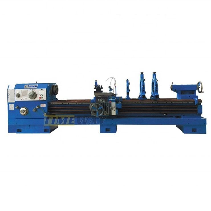 2022 Venta Torno horizontal de trabajo pesado con perforación de husillo de 100 mm y ancho de cama de 550 mm