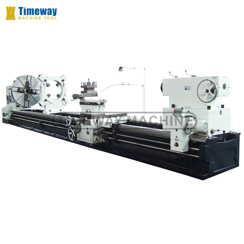 755 mm de ancho Máquina de girar tornos horizontales CNC de trabajo pesado normal para el trabajo de torneado