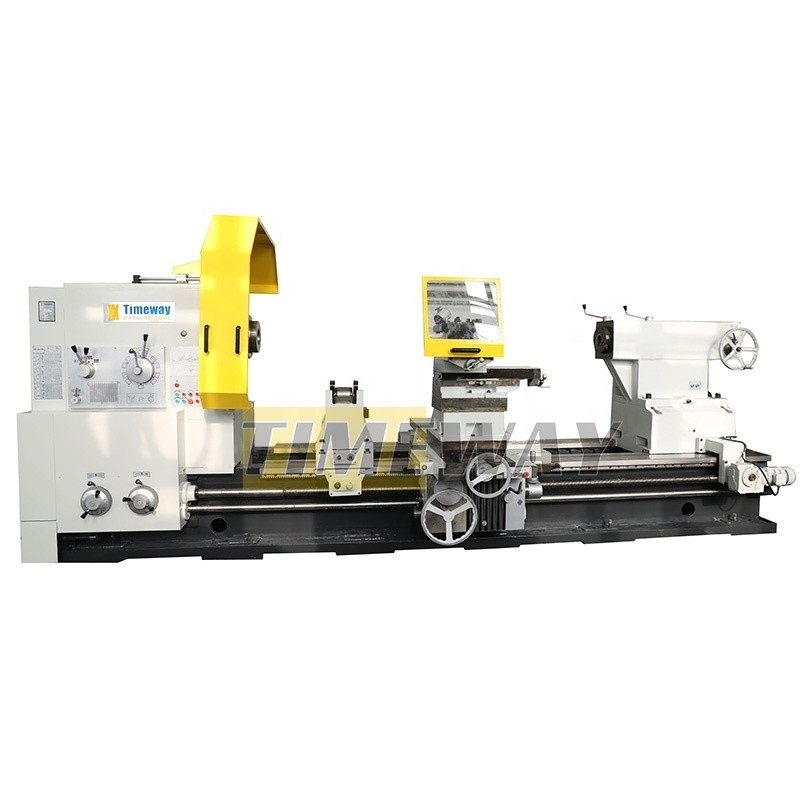 1600 KG Torno horizontal de trabajo pesado con y rango de velocidad del husillo 3.15 315 r.p.m.