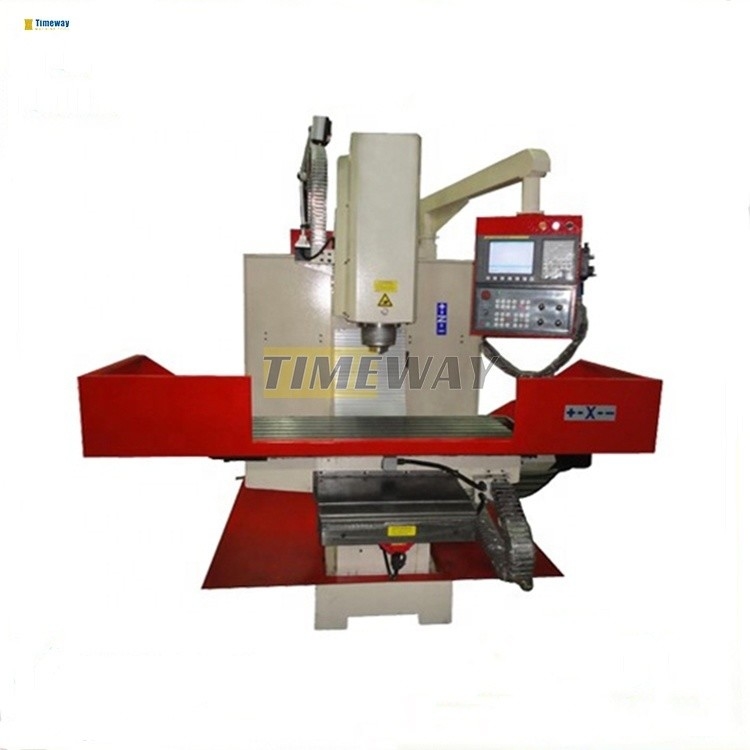 Grado industrial FANUC Tipo de cama máquina de fresado CNC 480 mm eje Z 450 mm eje Y