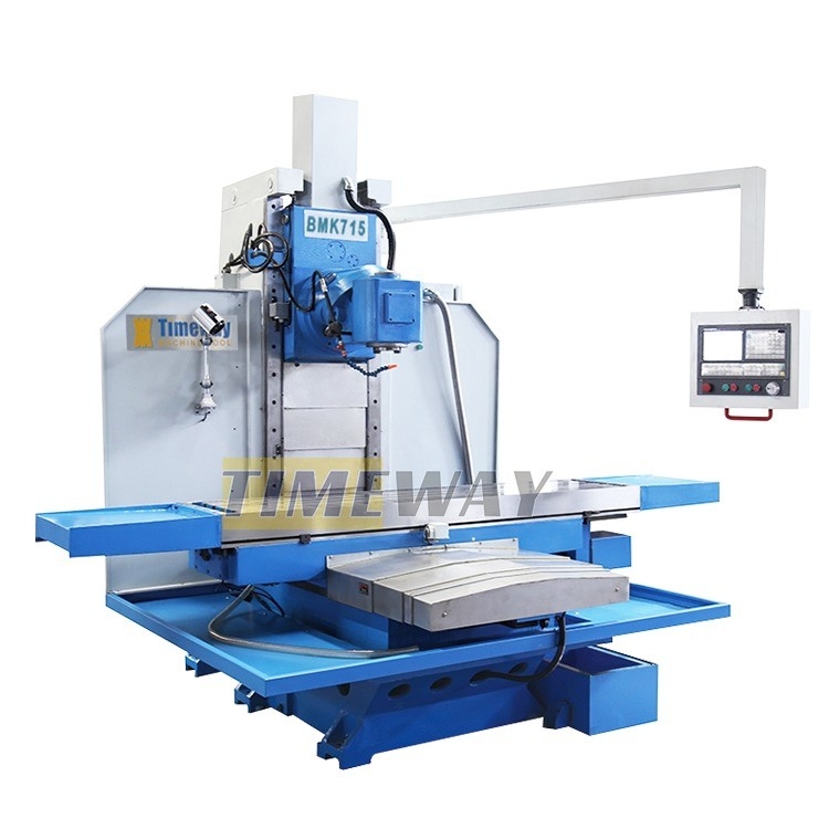 Máquina de fresado de tipo cama de alta precisión con sistema de control CNC FANUC