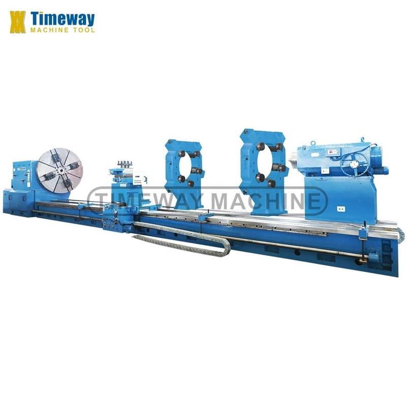 Timeway AL-2500H Torno horizontal de alta precisión de trabajo pesado de 75 kW Potencia del motor del eje