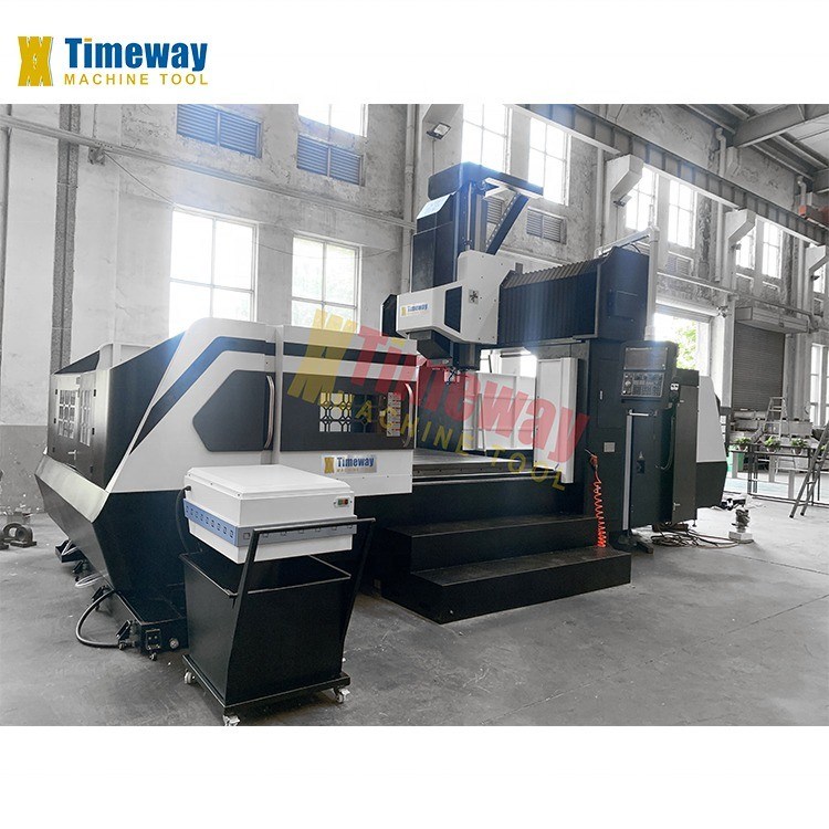 Máquina de fresado de alta precisión y tipo de pórtico 4300x2700x3300 para centro de mecanizado CNC
