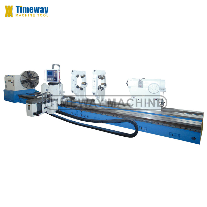 Rango de velocidad del eje 0.8 160 rpm AK-1600H Torno CNC horizontal de trabajo pesado