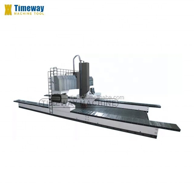 BT50 Centro de mecanizado de doble columna con viga fija de perno de huso para mecanizado pesado