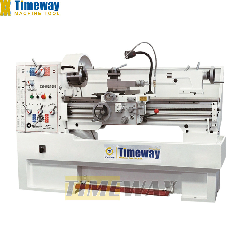Máquina de torsión de cama de brecha CM-400 de 140 mm con velocidad de husillo de 45 1800 rpm
