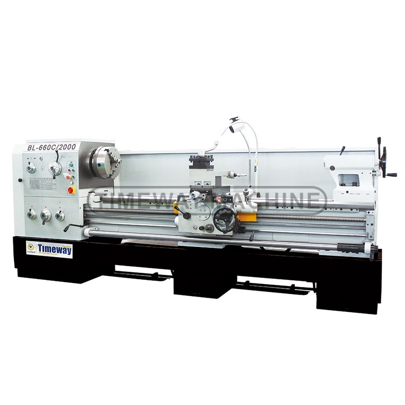 BL-660C máquina de tornillo de metal 36-1600 rpm rango de velocidad del eje 660mm Max.
