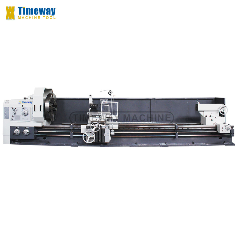 Máquina de girar horizontal de alta precisión para el lecho plano de metal/torno de banco/ 6000 KG AL-1250B
