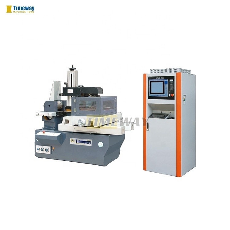 Máquina EDM de corte de alambre de alta velocidad con computadora de gabinete Banco de trabajo de 750*1140mm