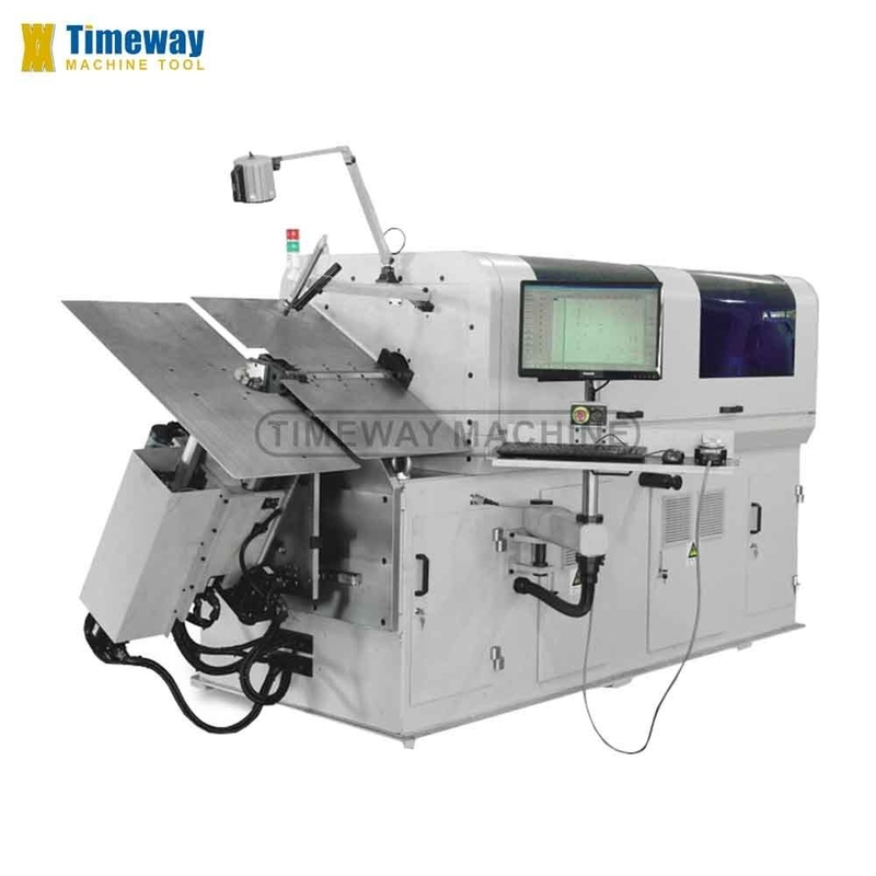 Máquina de resorte de flexión de alambre CNC de 8 ejes La solución definitiva para la producción automatizada